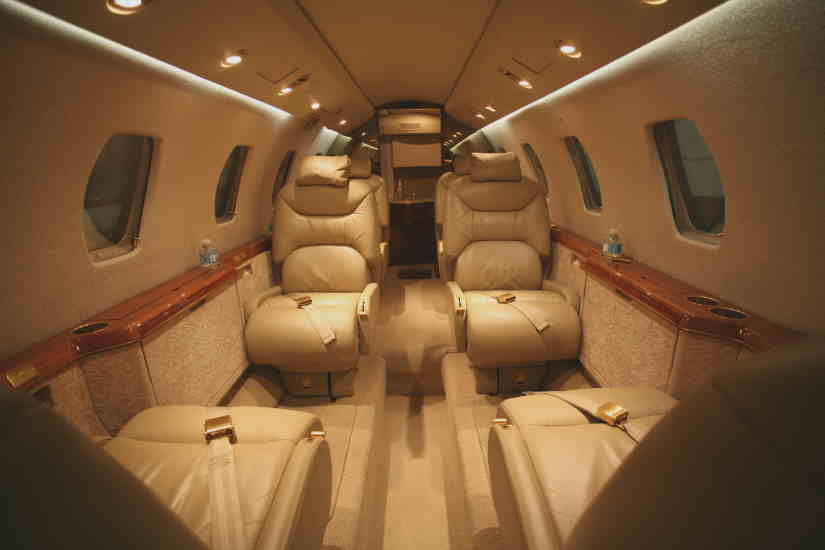 Cessna Citation VI cabine
