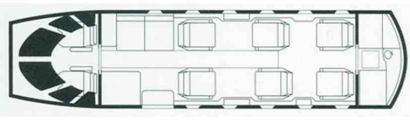 Cessna Citation VII schema