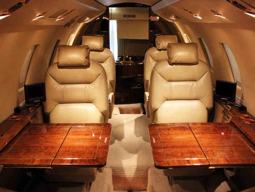 Cessna Citation VII cabine