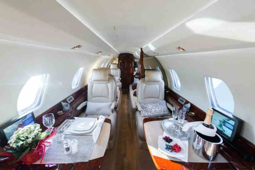 Cessna Citation X cabine