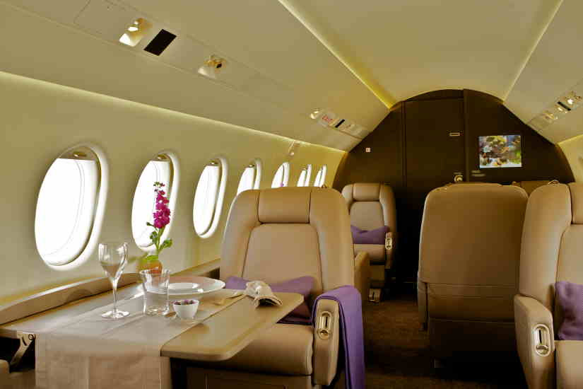 Dassault Falcon 2000 cabine