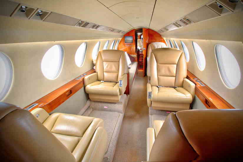 Dassault Falcon 50 cabine