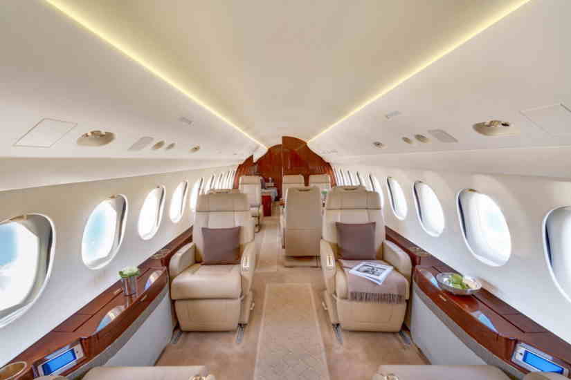 Dassault Falcon 7X cabine