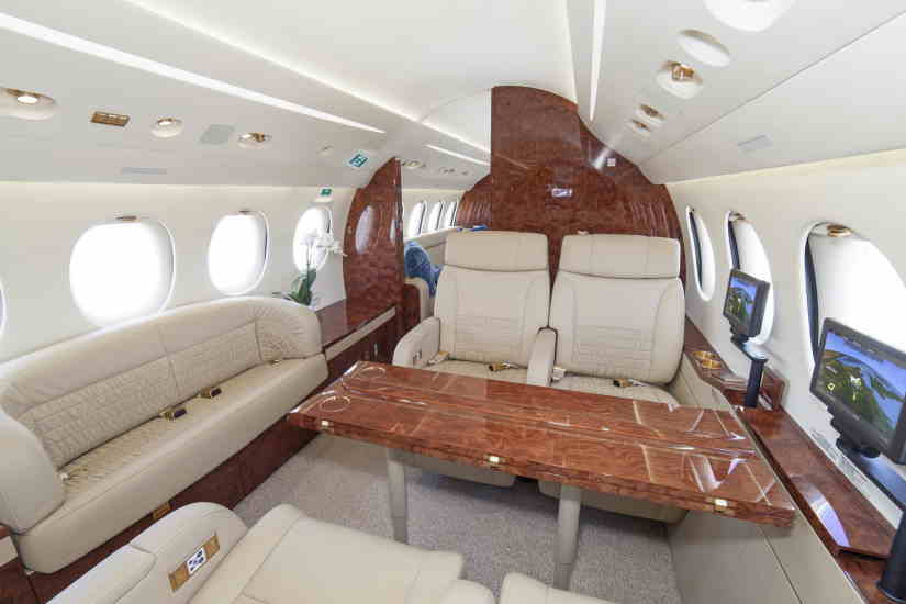 privéjet Dassault Falcon 8X
