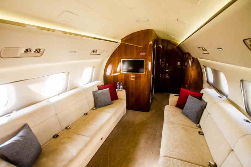 Embraer Lineage 1000 cabine