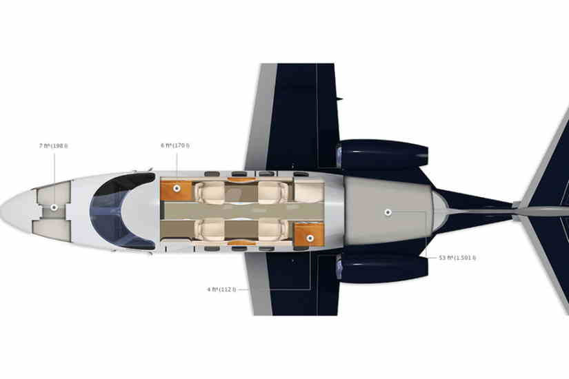 Embraer Phenom 100 schema