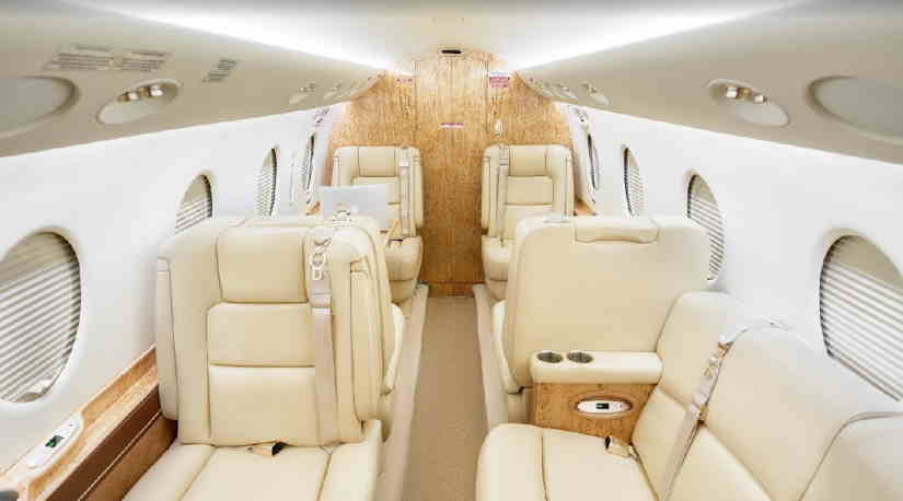 Gulfstream G150 cabine