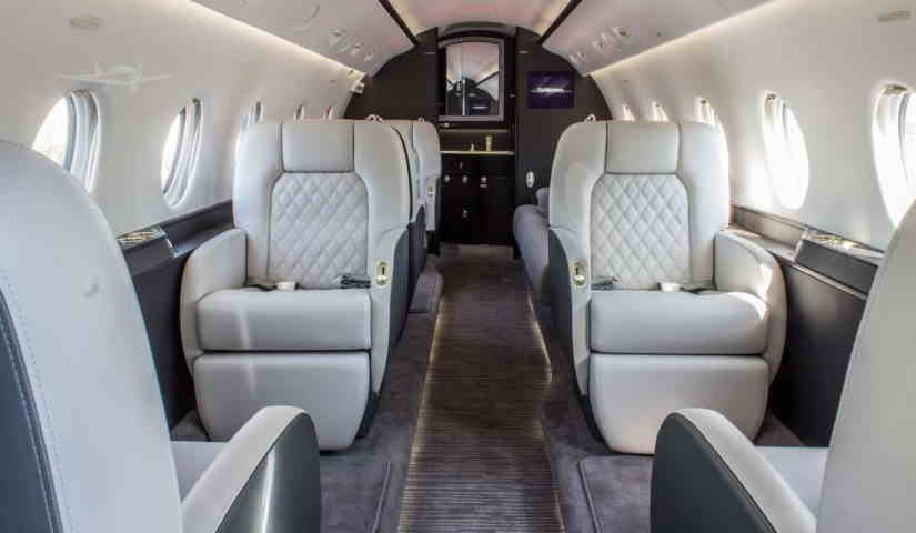 Gulfstream G200 cabine