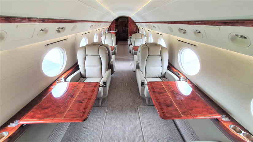 Gulfstream G300 cabine