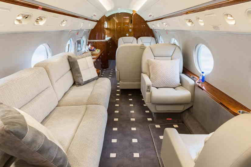 Gulfstream G350 cabine