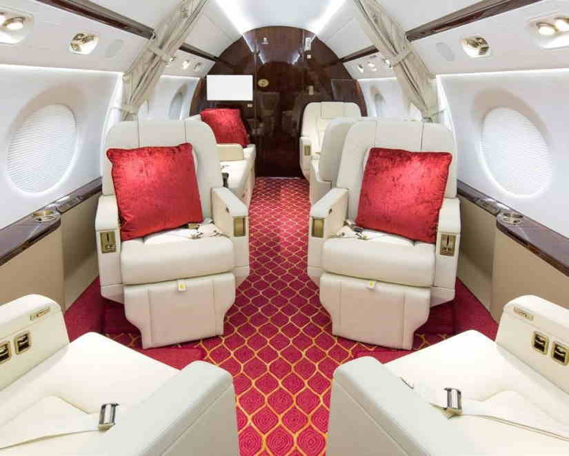 Gulfstream G450 cabine