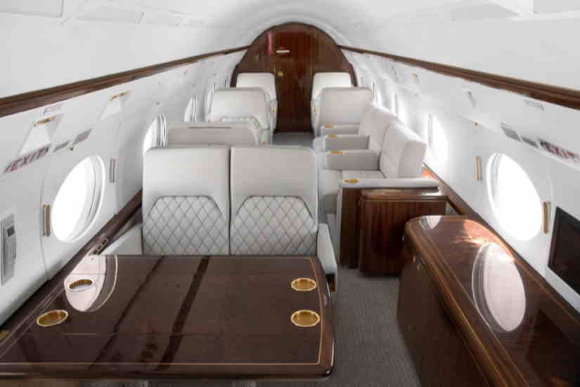 Gulfstream II cabine