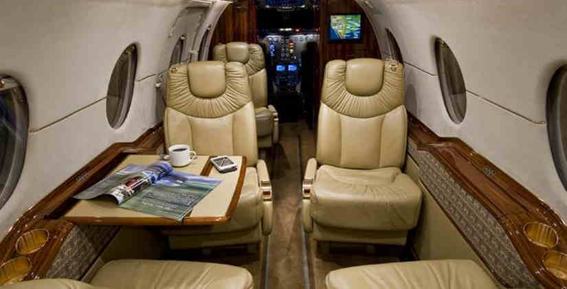 Beechcraft Hawker 400XP cabine