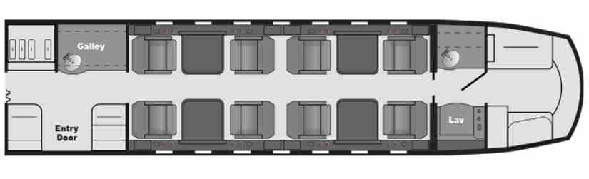 Beechcraft Hawker Horizon schema