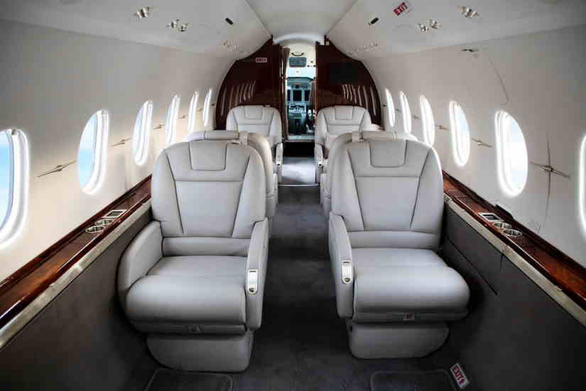 Beechcraft Hawker Horizon cabine
