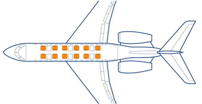 Learjet 70 schema