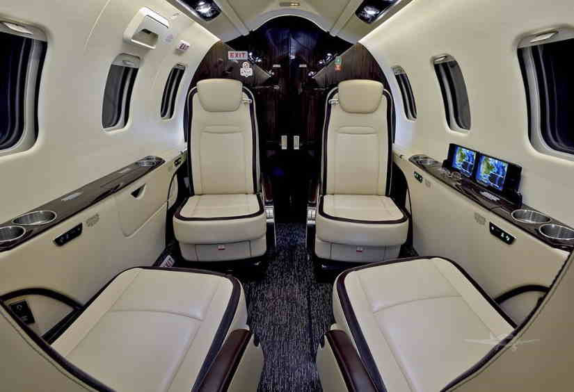 Learjet 75 cabine