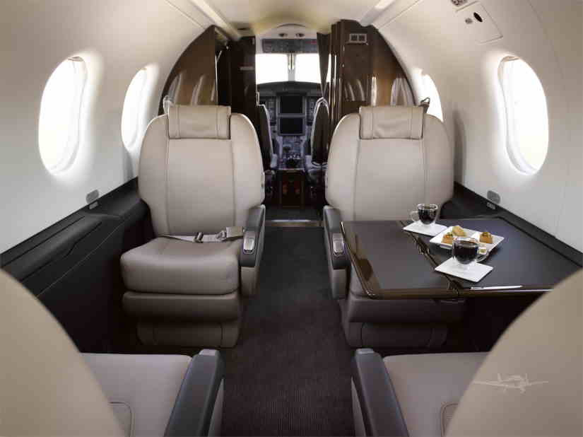 Pilatus PC-12 cabine