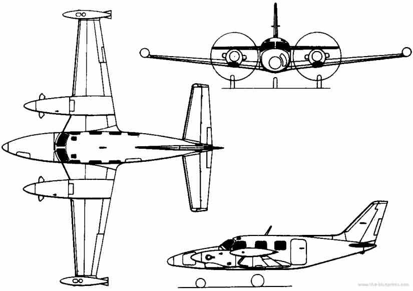 Piper Cheyenne schema