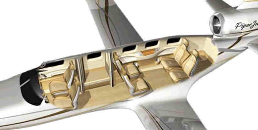 Piper PA-47 PiperJet schema