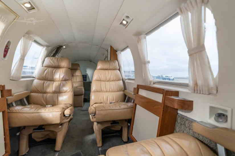 Piper PA31 Navajo zakenjet