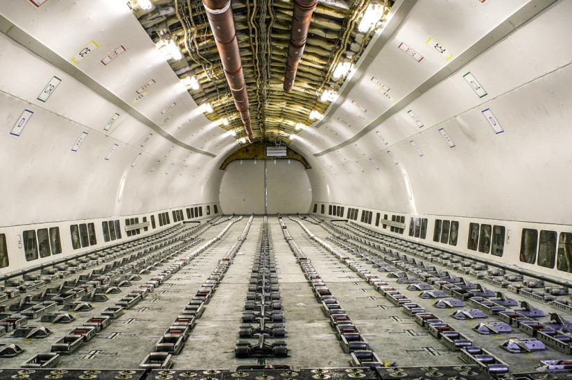 Airbus A310-300F cabine