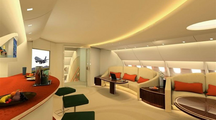 Airbus ACJ380 cabine