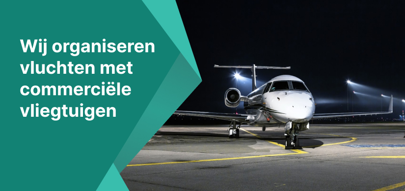 Jet Sharing-vluchten in Europa