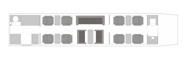 Bombardier Challenger 850 schema