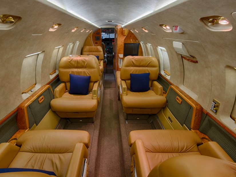 Beechcraft Hawker 800 XP cabine