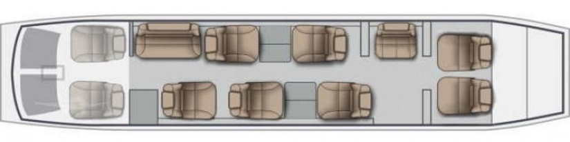 Beechcraft King Air 200 schema