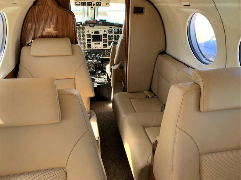Beechcraft King Air 300 cabine