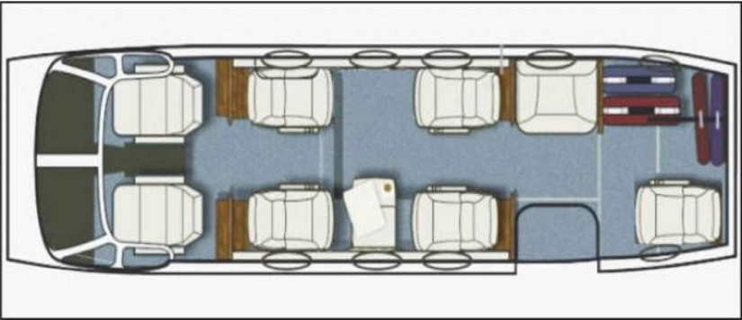 Beechcraft King Air 90 schema