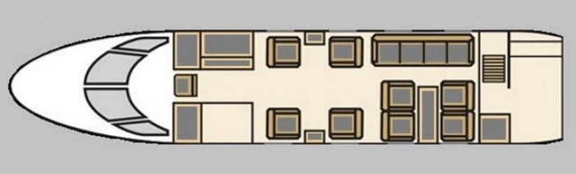Bombardier Challenger 601 schema