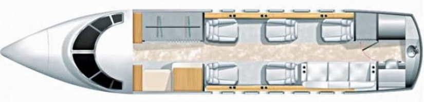 Bombardier Challenger 604 schema