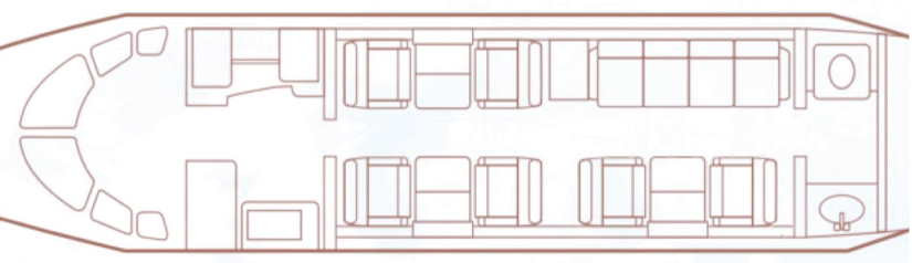 Bombardier Challenger 605 schema