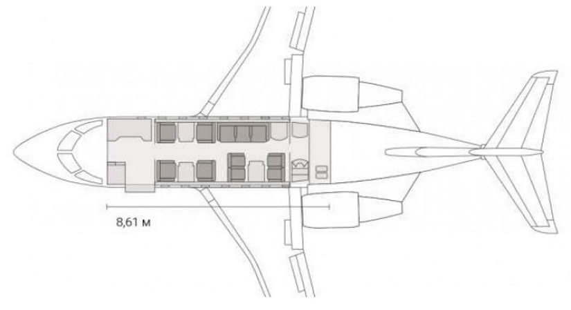 Bombardier Challenger 650 schema