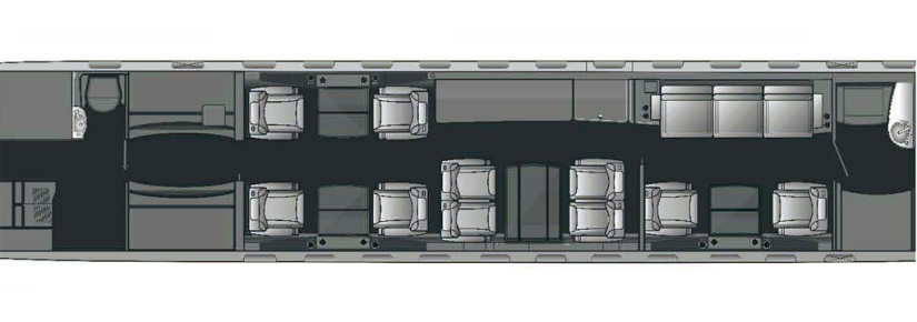 Bombardier Global 5000 schema