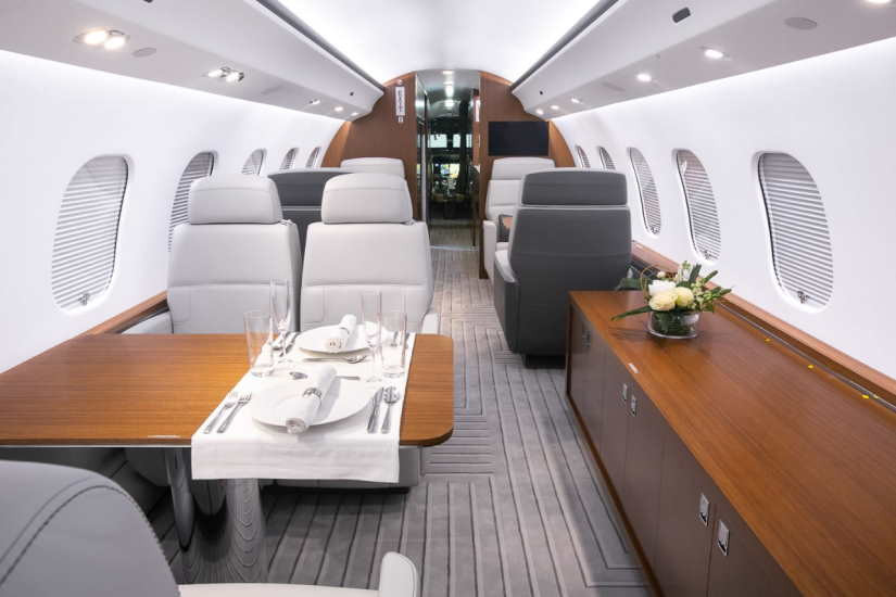 Bombardier Global 6000 cabine