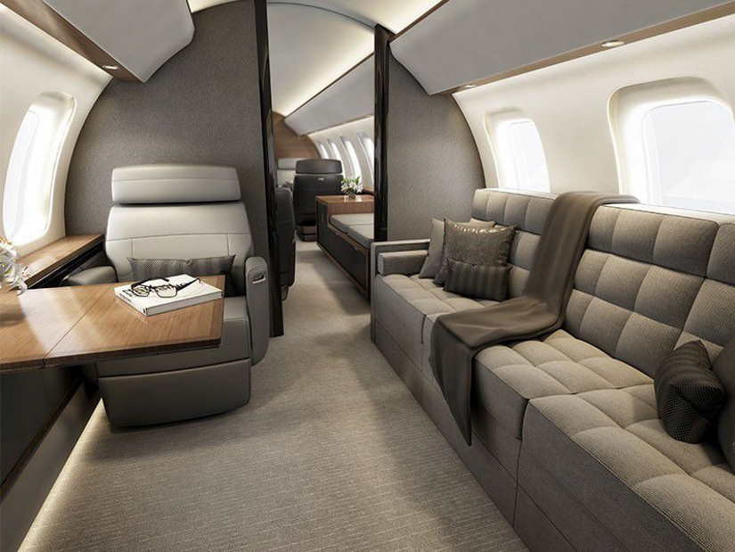 Bombardier Global 8000 cabine
