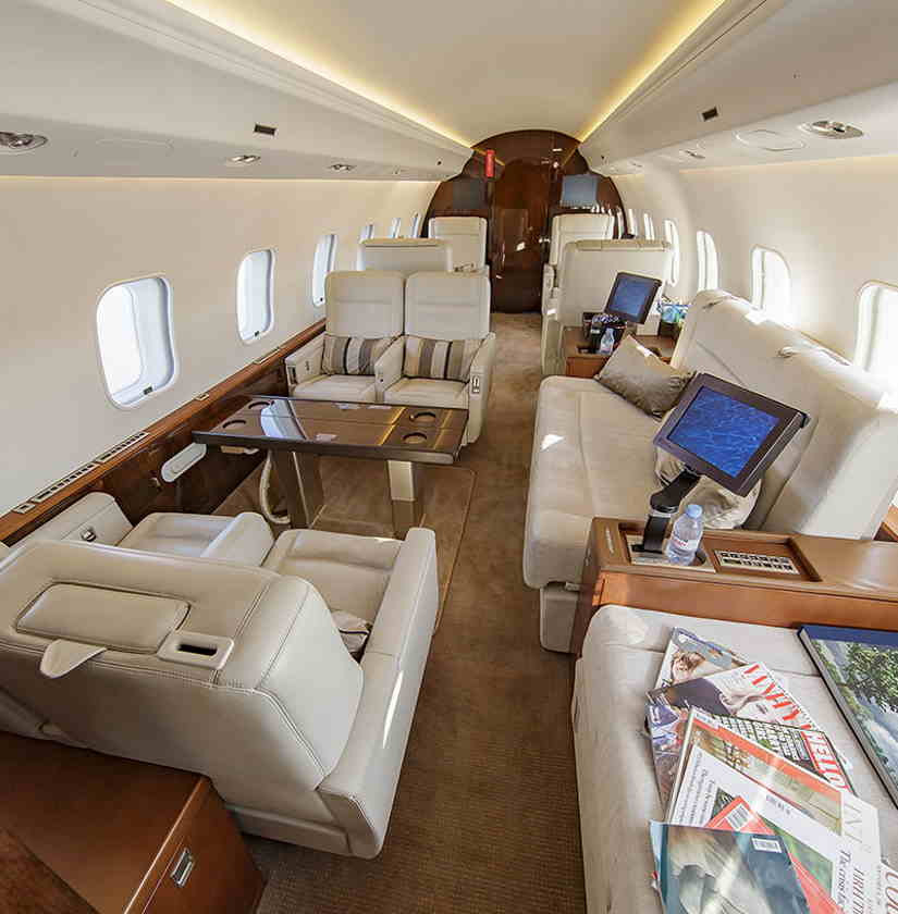 Bombardier Global Express cabine