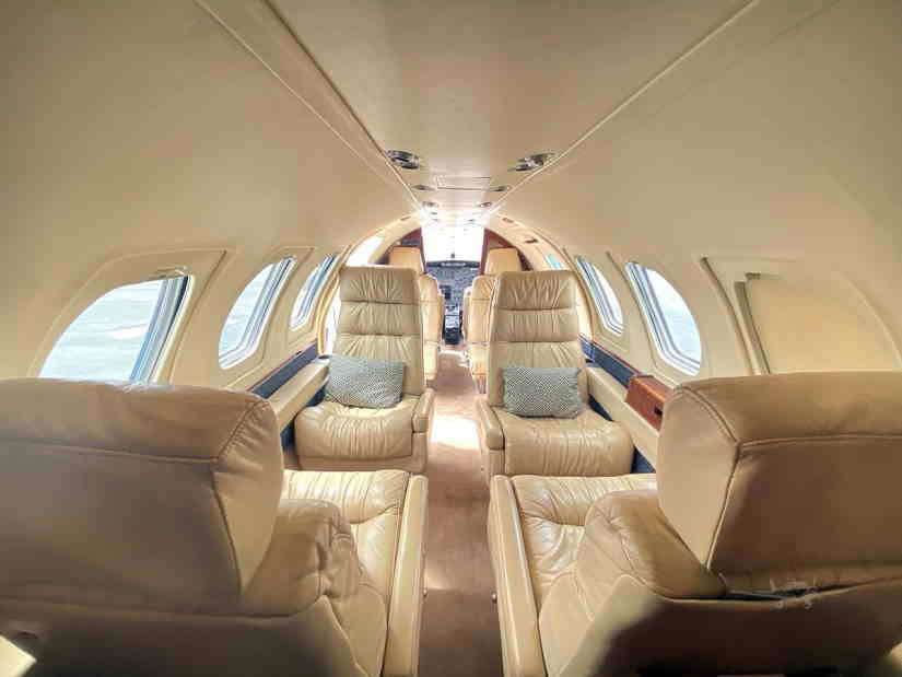 Cessna Citation 501 cabine
