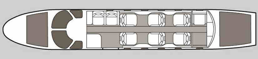 Cessna Citation Bravo schema