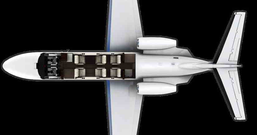 Cessna Citation CJ2 schema