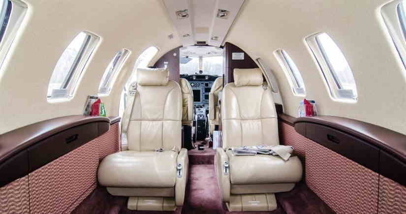 Cessna Citation CJ2 cabine