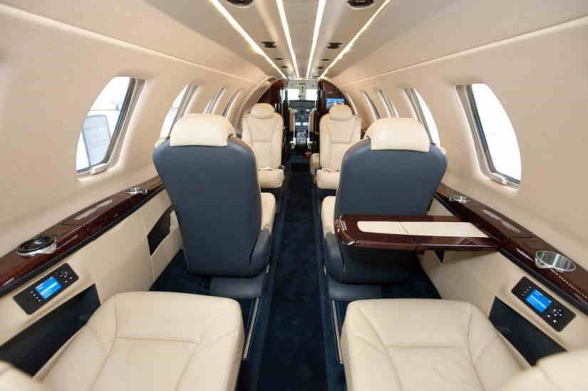 Cessna Citation CJ4 cabine
