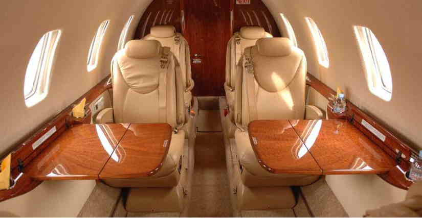 Cessna Citation Excel cabine