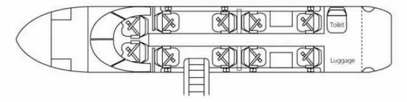 Cessna Citation I schema