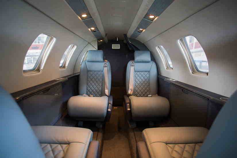 Cessna Citation I cabine