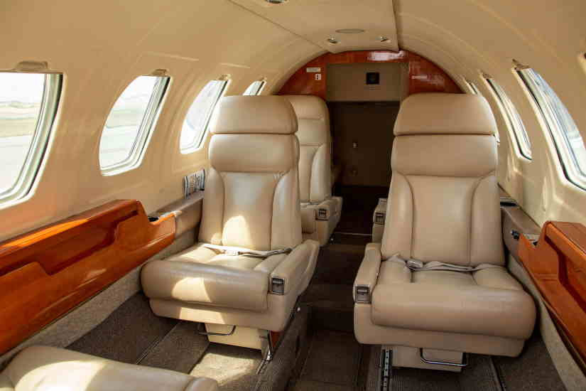 Cessna Citation II cabine
